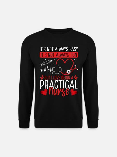 Licensed Practical Nurse Appreciation LNP Nurse - Unisex Pullover - Schwarz