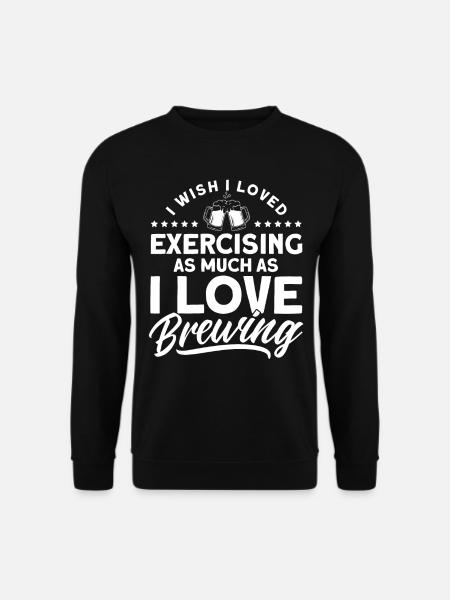 I love brow brewers - Unisex Sweatshirt - black