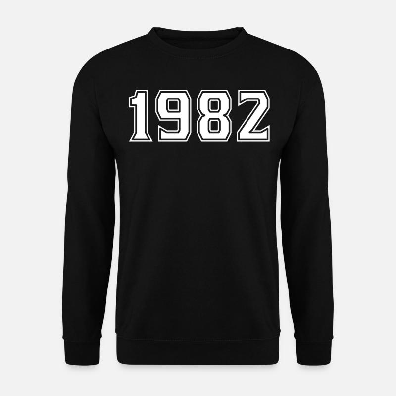 1982 Année - Année chanceuse - Sweat-shirt Unisexe - noir