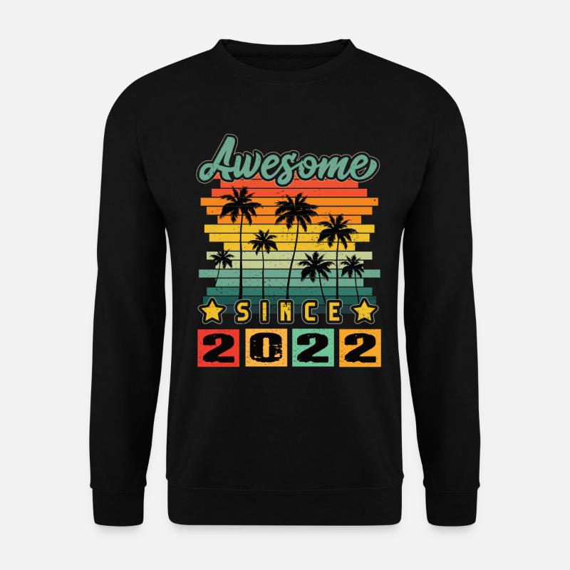 Awesome Since 2022 - Unisex Sweatshirt - black