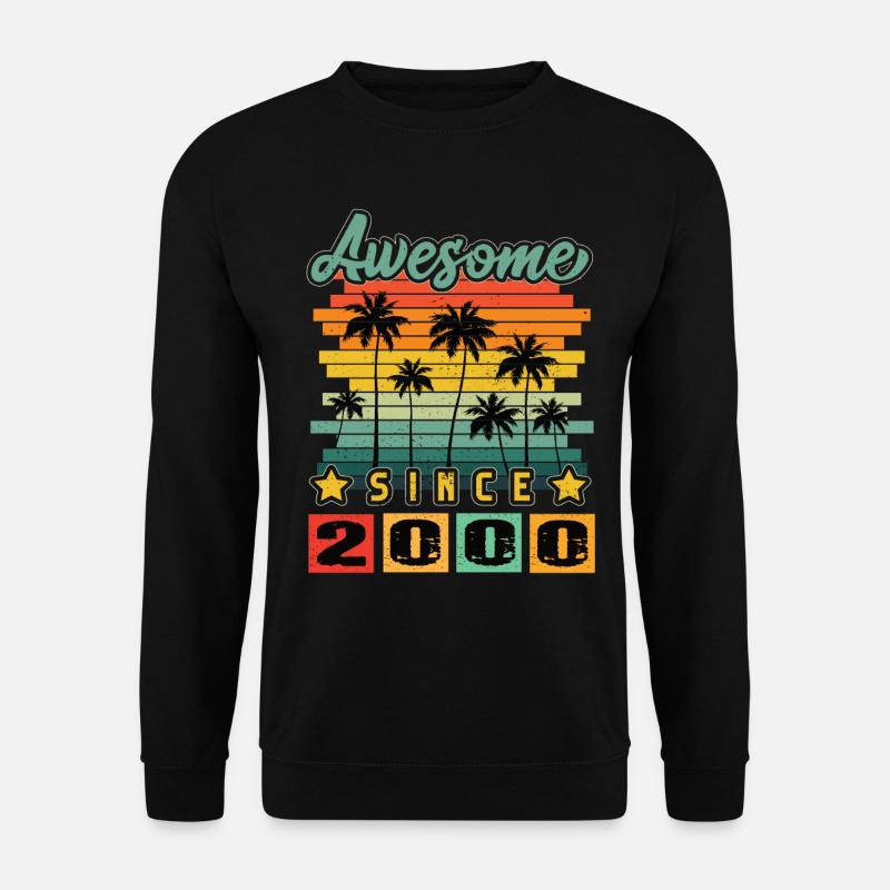 Awesome Since 2000 - Unisex Sweatshirt - black