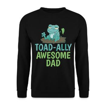 Salto con la corda per il fitness roping - Felpa unisex - nero - Fronte - Alina (178cm) & Michal (187cm)