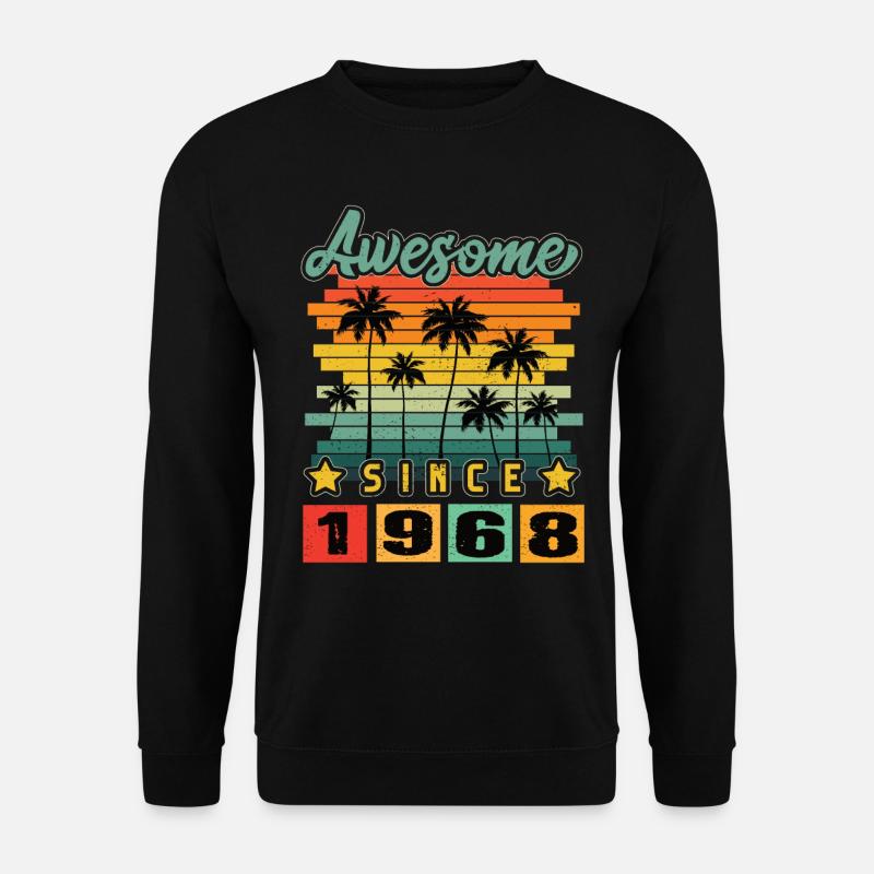 Awesome Since 1969 - Unisex Sweatshirt - black