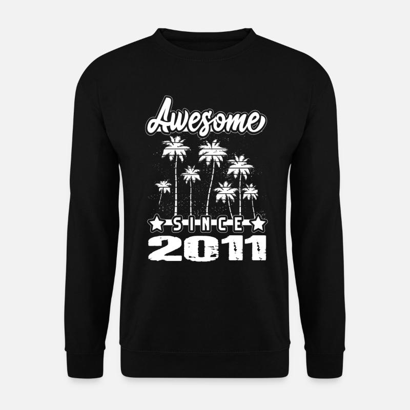 Awesome Since 2011 - Unisex Sweatshirt - black