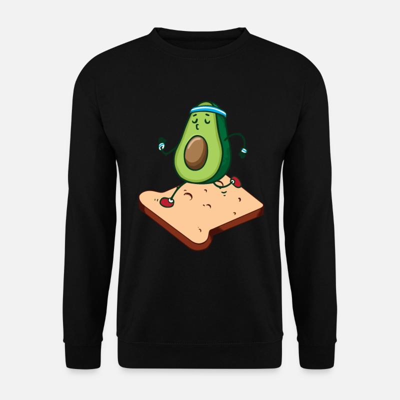 Avocado Toast - Unisex Sweatshirt - black