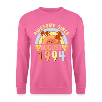 Baujahr 1994 Im August - Unisex Pullover - Pink - Vorne