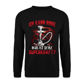 Shisha - Unisex Pullover - Schwarz - Vorne - Alina (178cm) & Michal (187cm)