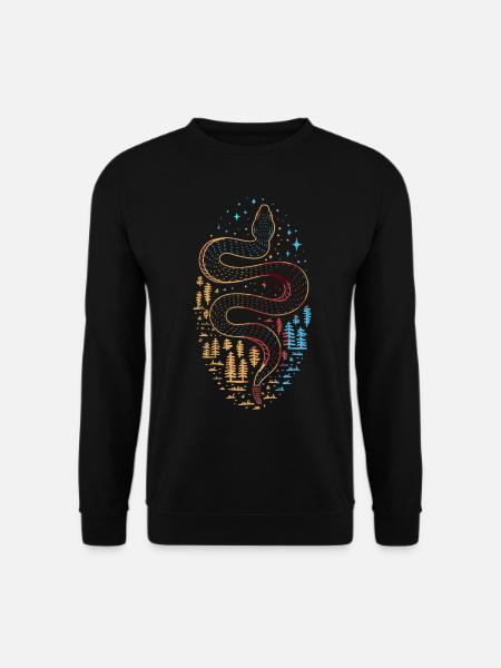 Snake - Unisex Sweatshirt - black