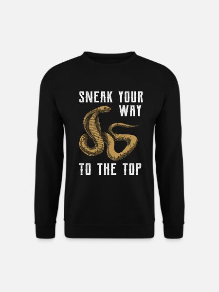 Snake Tshirt - Unisex Sweatshirt - black