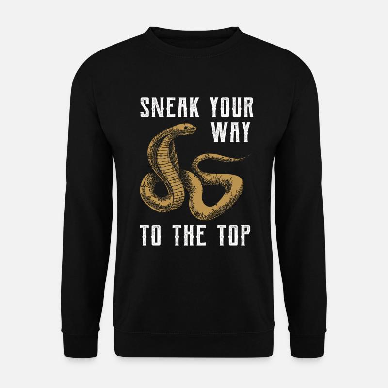 Snake Tshirt - Unisex Sweatshirt - black