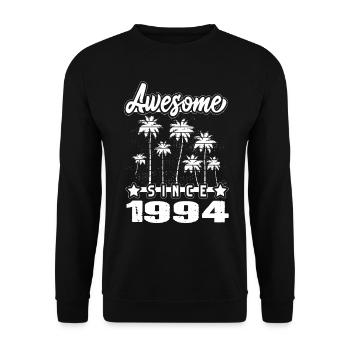 Génial depuis 1994 - Sweat-shirt Unisexe - noir - Devant - Alina (178cm) & Michal (187cm)