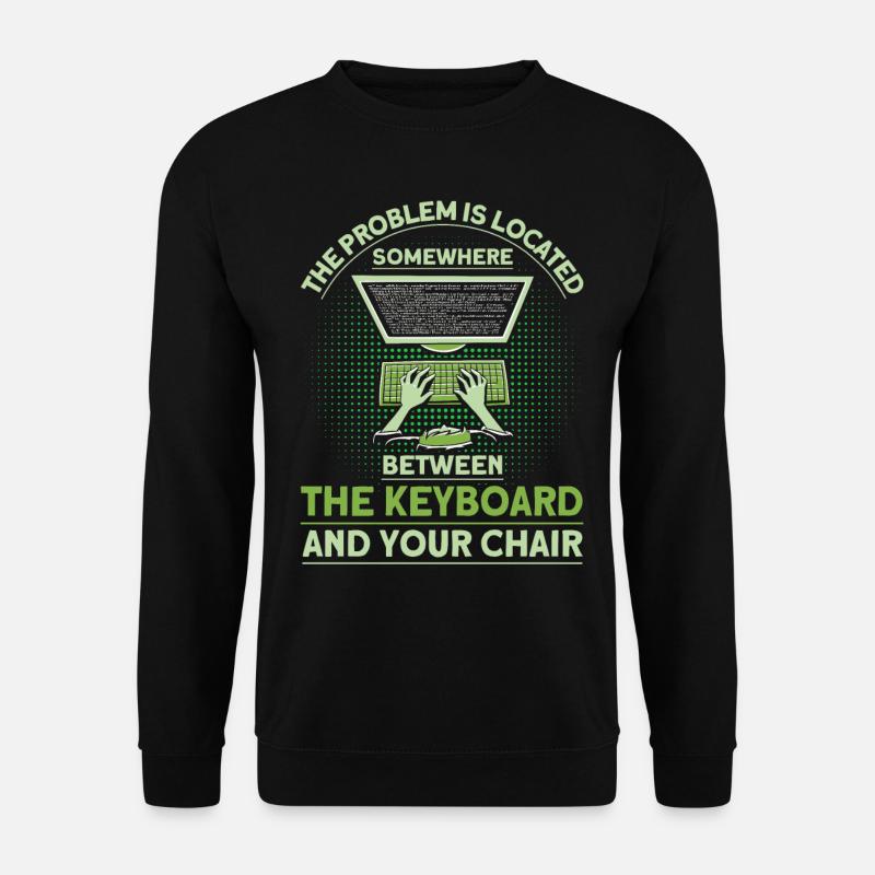 Das Problem ist lokalisiert Sysadmin - Unisex Pullover - Schwarz