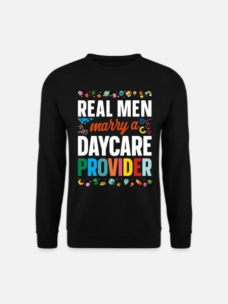 Childcare Daycare Provider Teacher - Unisex Sweatshirt - black