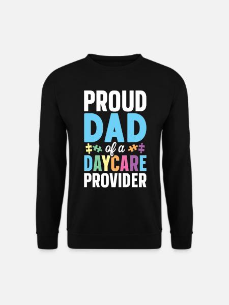 Childcare Daycare Provider Teacher - Unisex Sweatshirt - black