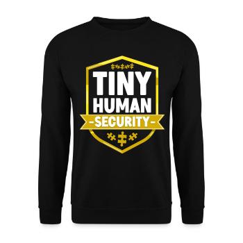 Fournisseur de services de garde d’enfants Enseignant - Sweat-shirt Unisexe - noir - Devant - Alina (178cm) & Michal (187cm)