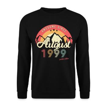 Legendary August 1999 - Unisex Sweatshirt - black - Front - Alina (178cm) & Michal (187cm)