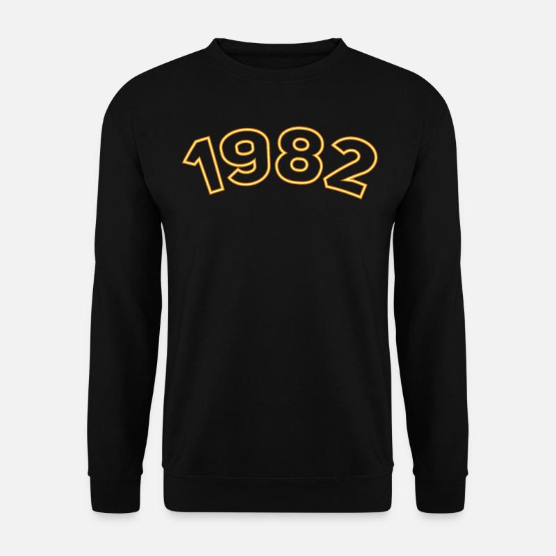 1982 Année Jaune - Sweat-shirt Unisexe - noir