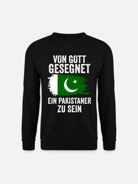 Pakistan Pakistaner Pakistanisches - Unisex Pullover - Schwarz