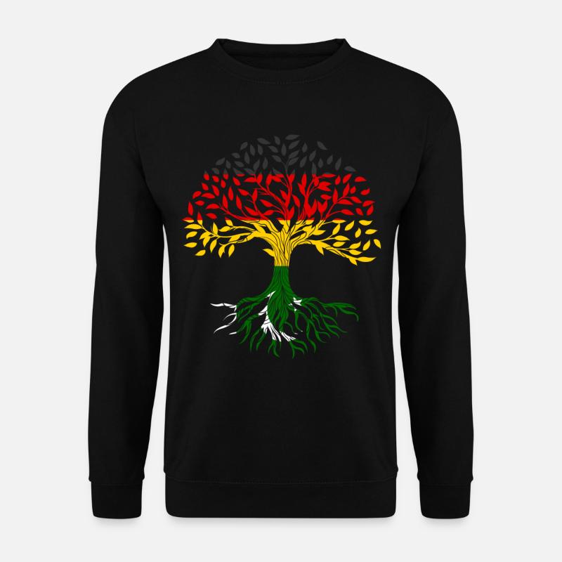Roots Tree Germany Pakistan - Unisex Sweatshirt - black