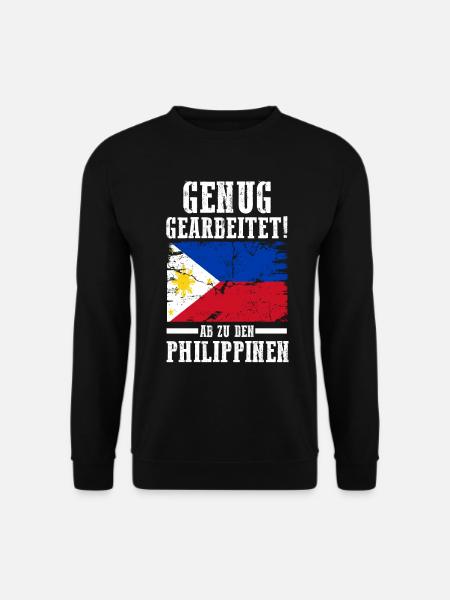 Urlaub Filipino Philippinen - Unisex Pullover - Schwarz