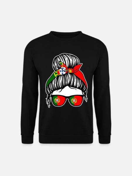 Portuguese Portugal - Unisex Sweatshirt - black