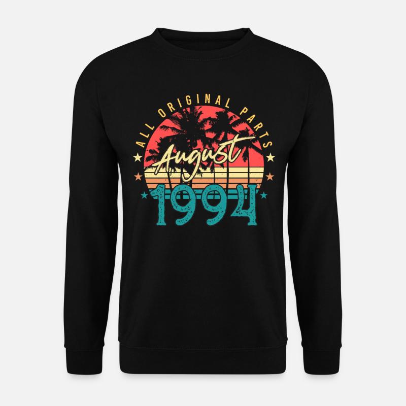 Année de construction Août 1994 - Sweat-shirt Unisexe - noir