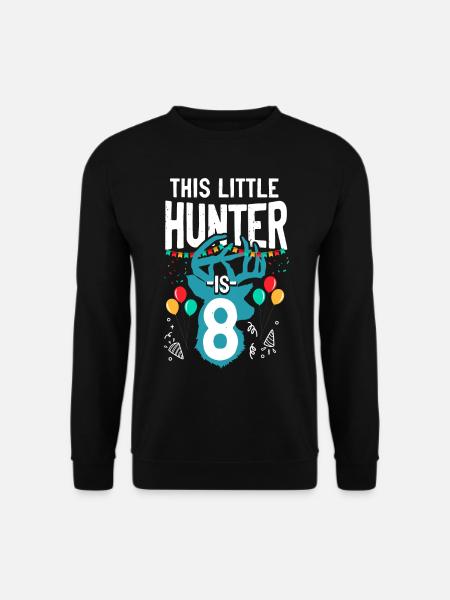 Buck Deer Hunting Hunter Kid - Unisex Sweatshirt - black