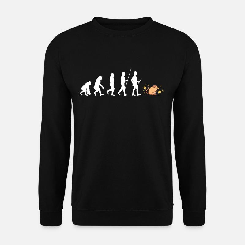 Mouse - Unisex Sweatshirt - black