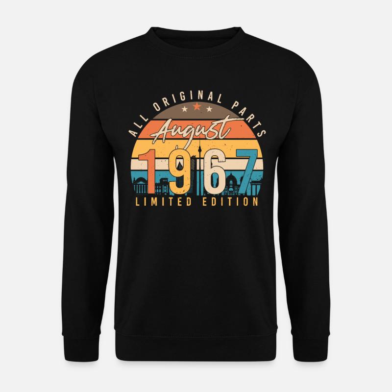 1967 Août Édition limitée - Sweat-shirt Unisexe - noir