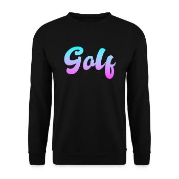 Gulf - Unisex Sweatshirt - black - Front - Alina (178cm) & Michal (187cm)