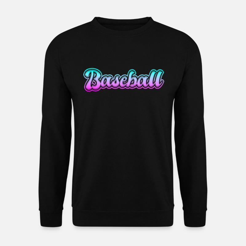 Baseball - Unisex Pullover - Schwarz