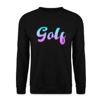 Gulf - Unisex Sweatshirt - black - Front - Alina (178cm) & Michal (187cm)