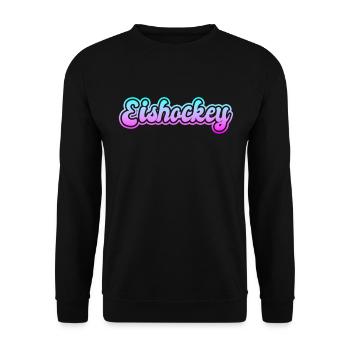 Eishockey - Unisex Pullover - Schwarz - Vorne - Alina (178cm) & Michal (187cm)