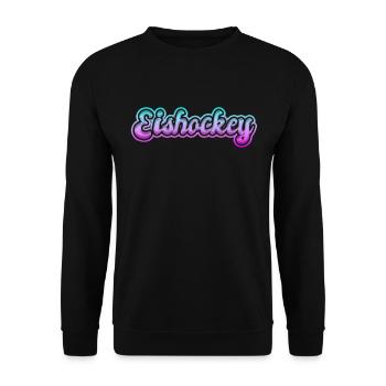 Hockey sur glace - Sweat-shirt Unisexe - noir - Devant - Alina (178cm) & Michal (187cm)