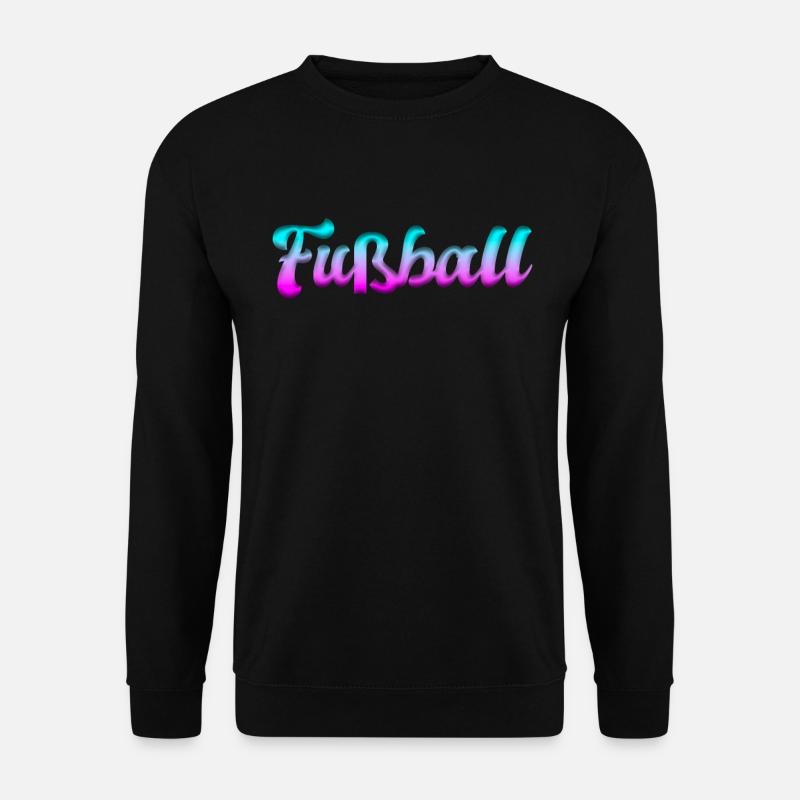 Fußball - Unisex Pullover - Schwarz