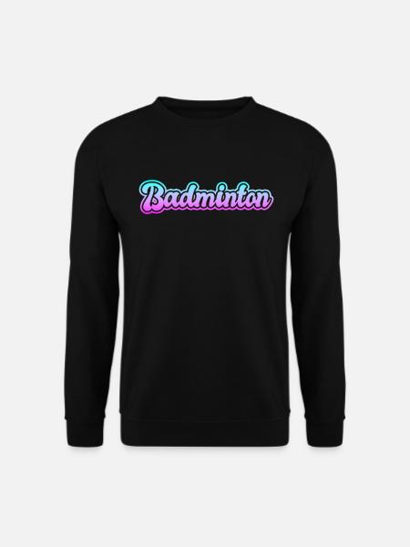 badminton - Unisex Sweatshirt - black