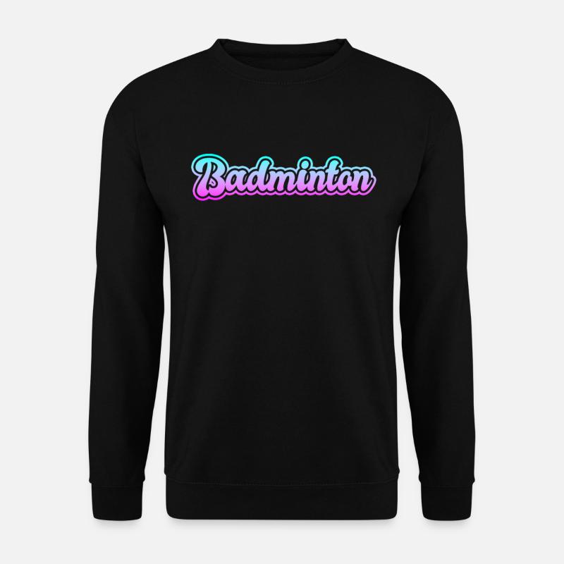 badminton - Sweat-shirt Unisexe - noir