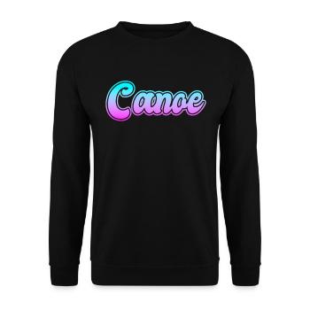 Canoe canoe - Unisex Sweatshirt - black - Front - Alina (178cm) & Michal (187cm)