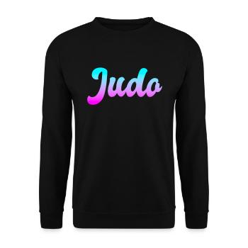 Judo - Sweat-shirt Unisexe - noir - Devant - Alina (178cm) & Michal (187cm)