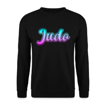 Judo - Sweat-shirt Unisexe - noir - Devant - Alina (178cm) & Michal (187cm)