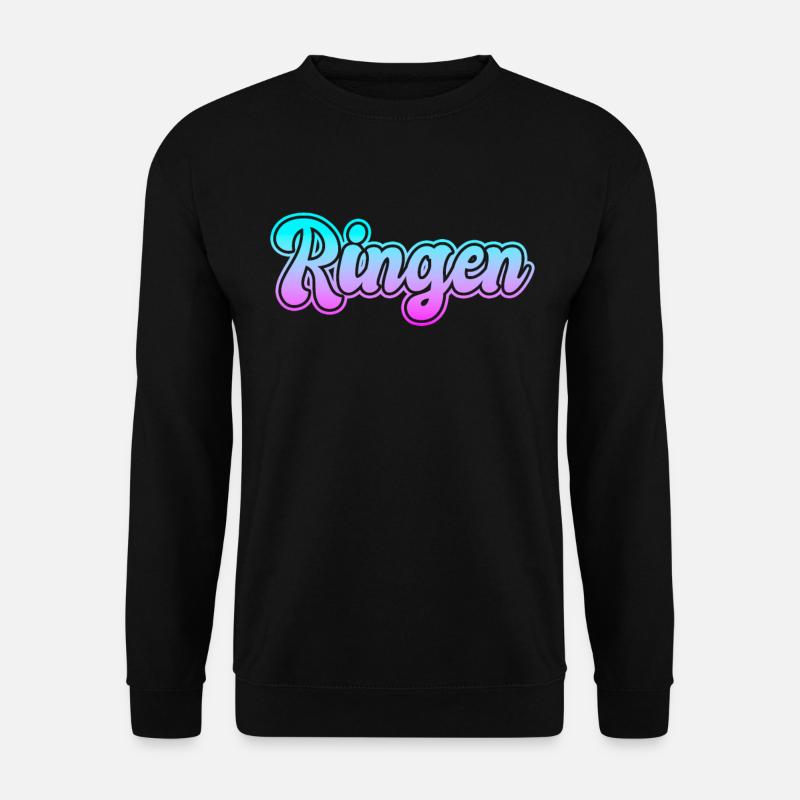 Ringen - Unisex Pullover - Schwarz