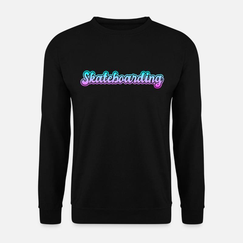 Skateboarding - Unisex Pullover - Schwarz