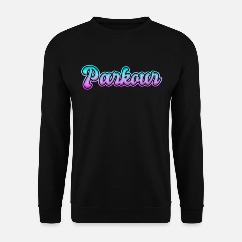 Parkour - Unisex Pullover - Schwarz