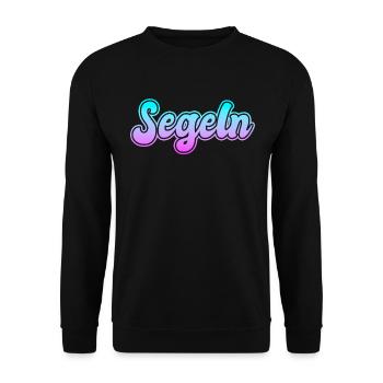 Segeln - Unisex Pullover - Schwarz - Vorne - Alina (178cm) & Michal (187cm)