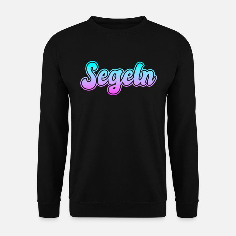 Segeln - Unisex Pullover - Schwarz