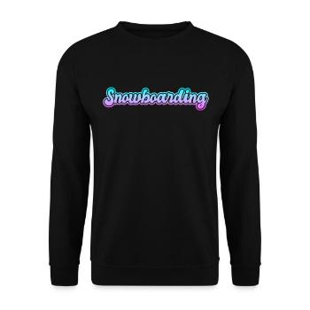 Snowboard - Sweat-shirt Unisexe - noir - Devant - Alina (178cm) & Michal (187cm)