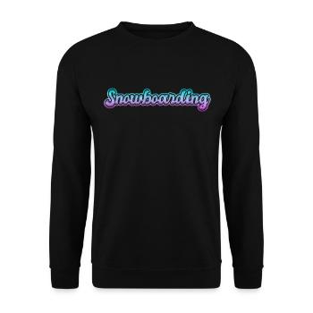 Snowboard - Sweat-shirt Unisexe - noir - Devant - Alina (178cm) & Michal (187cm)