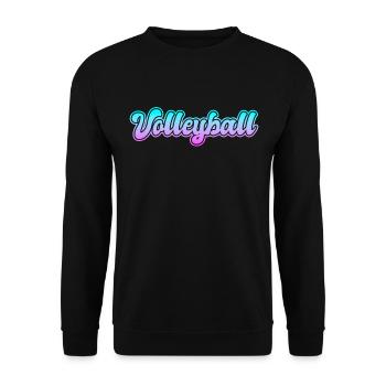 Volleyball - Unisex Pullover - Schwarz - Vorne - Alina (178cm) & Michal (187cm)