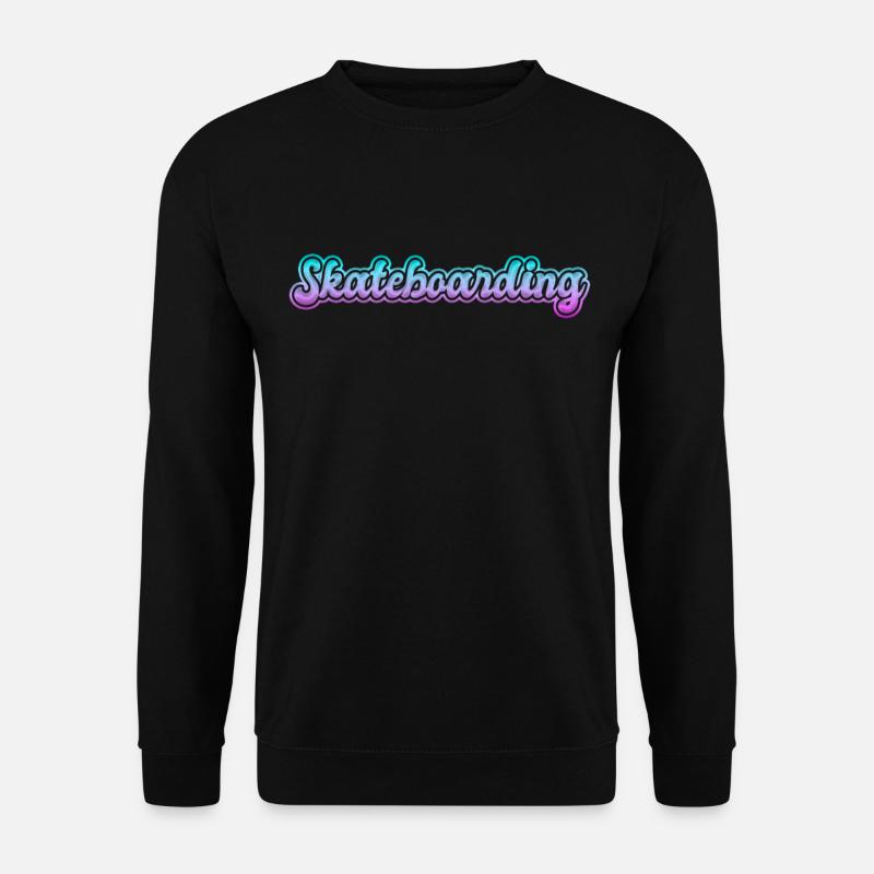 Skateboarding - Unisex Pullover - Schwarz