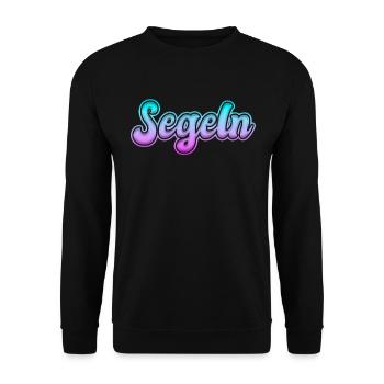Segeln - Unisex Pullover - Schwarz - Vorne - Alina (178cm) & Michal (187cm)